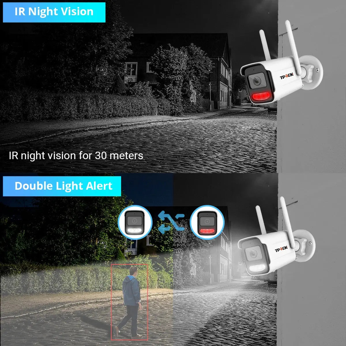 8MP 4K IP Camera Wifi Wireless 5MP AI Human Detect iCSee CCTV Bullet Outdoor Surveillance Security Protection Video Camera Cam Tech Triumph Shop