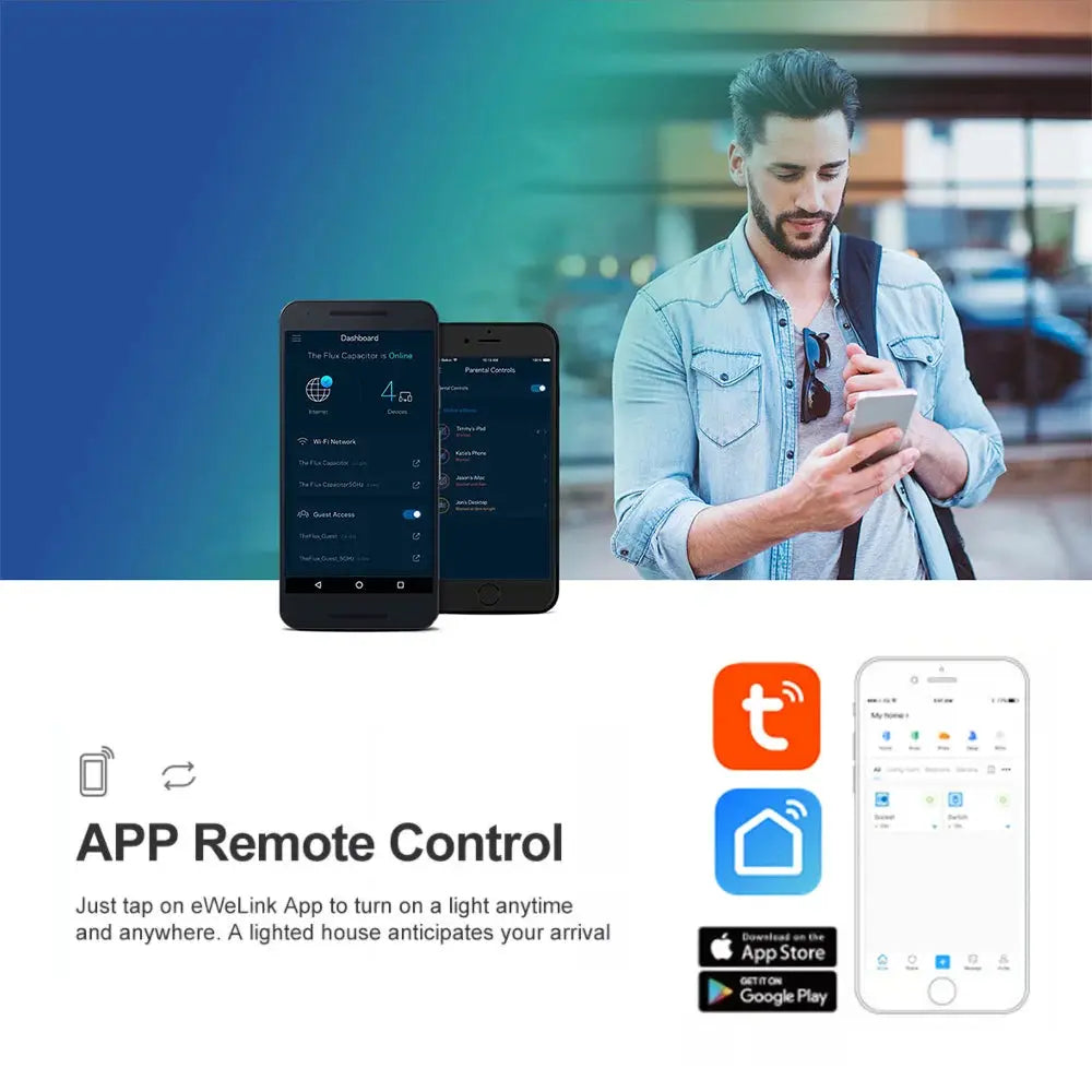 4CH Tuya Wifi Relay Smart Wireless Switch Module 4 Channel 7-32V 85-250V 220V 110V 2200W RF433 10A 4 Way Receiver For Alexa Tech Triumph Shop