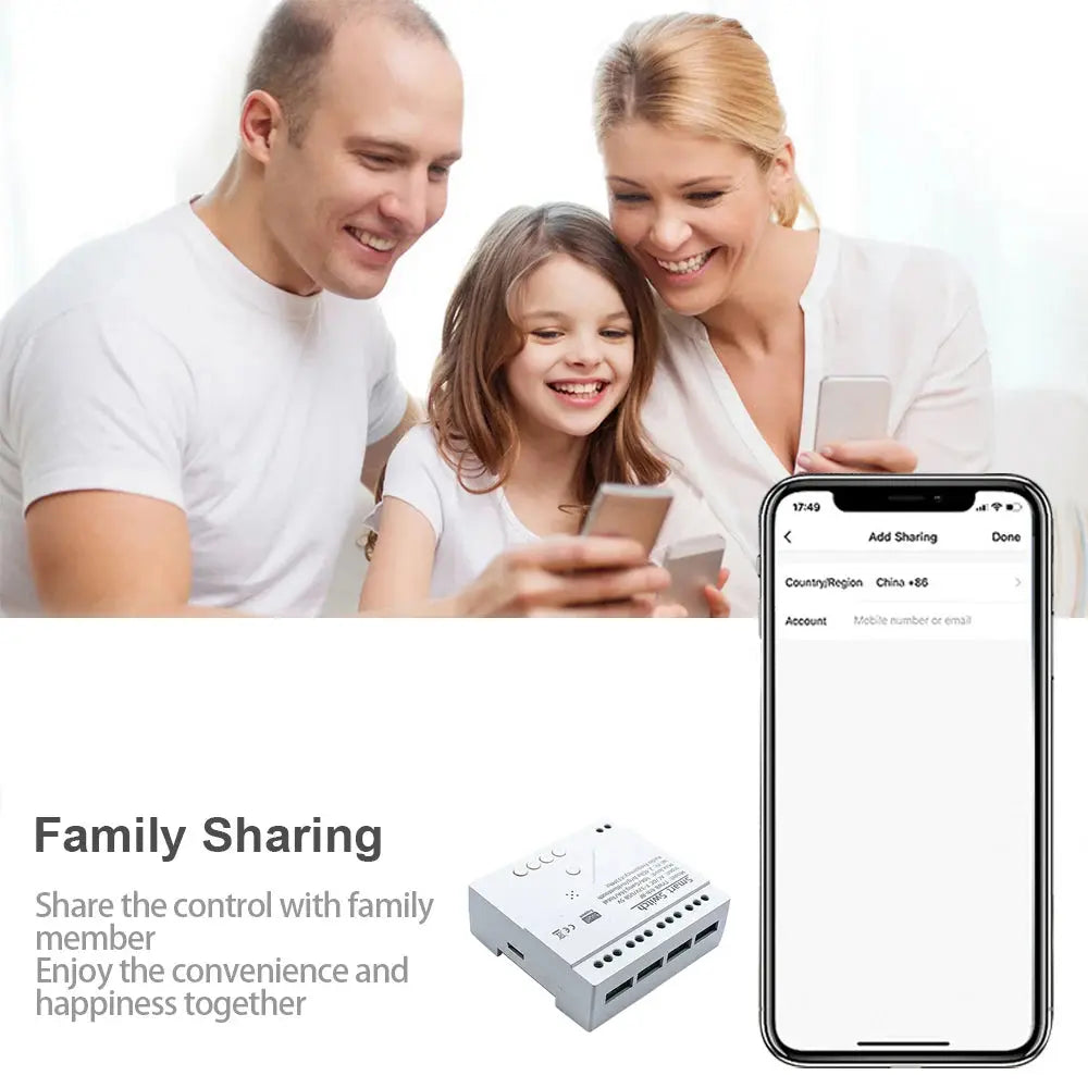 4CH Tuya Wifi Relay Smart Wireless Switch Module 4 Channel 7-32V 85-250V 220V 110V 2200W RF433 10A 4 Way Receiver For Alexa Tech Triumph Shop