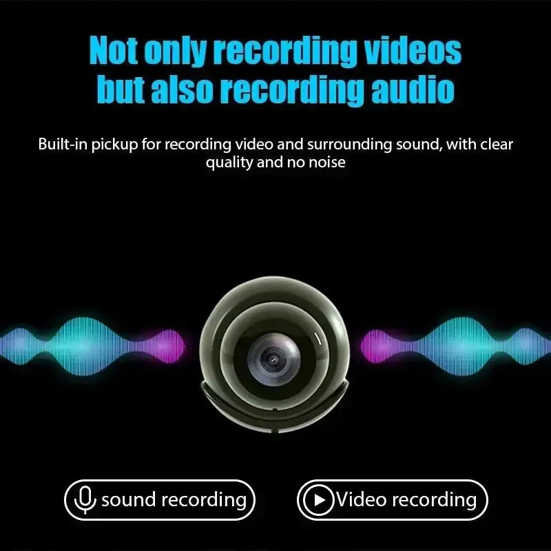 1080P New X5 Mini Camera Clear Night Vision Light weight Portable Premium Cams Motion Detection Wireless Surveillance Camera Tech Triumph Shop
