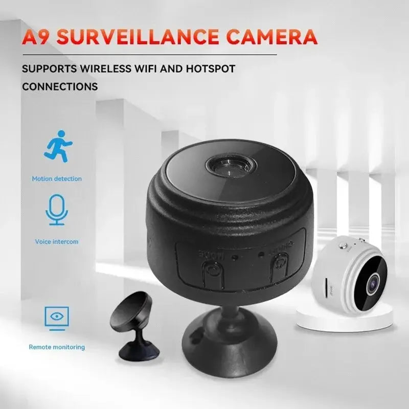 A9 WiFi Mini Camera Wireless Video Recorder Security Protection Camera Smart Home Monitoring Camera For Infants And Pets Tech Triumph Shop