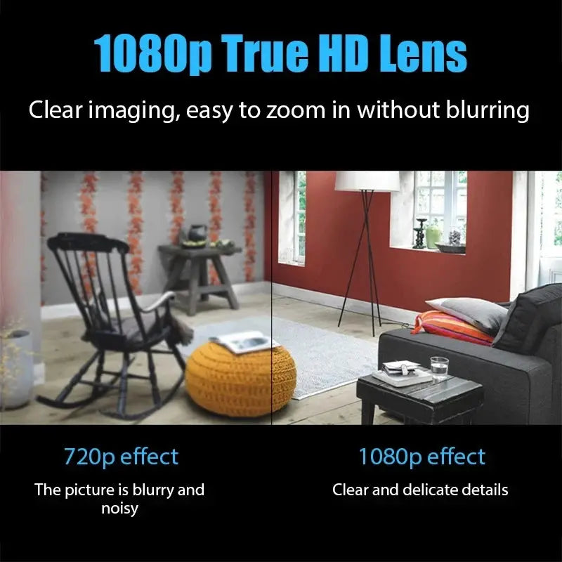 1080P New X5 Mini Camera Clear Night Vision Light weight Portable Premium Cams Motion Detection Wireless Surveillance Camera Tech Triumph Shop
