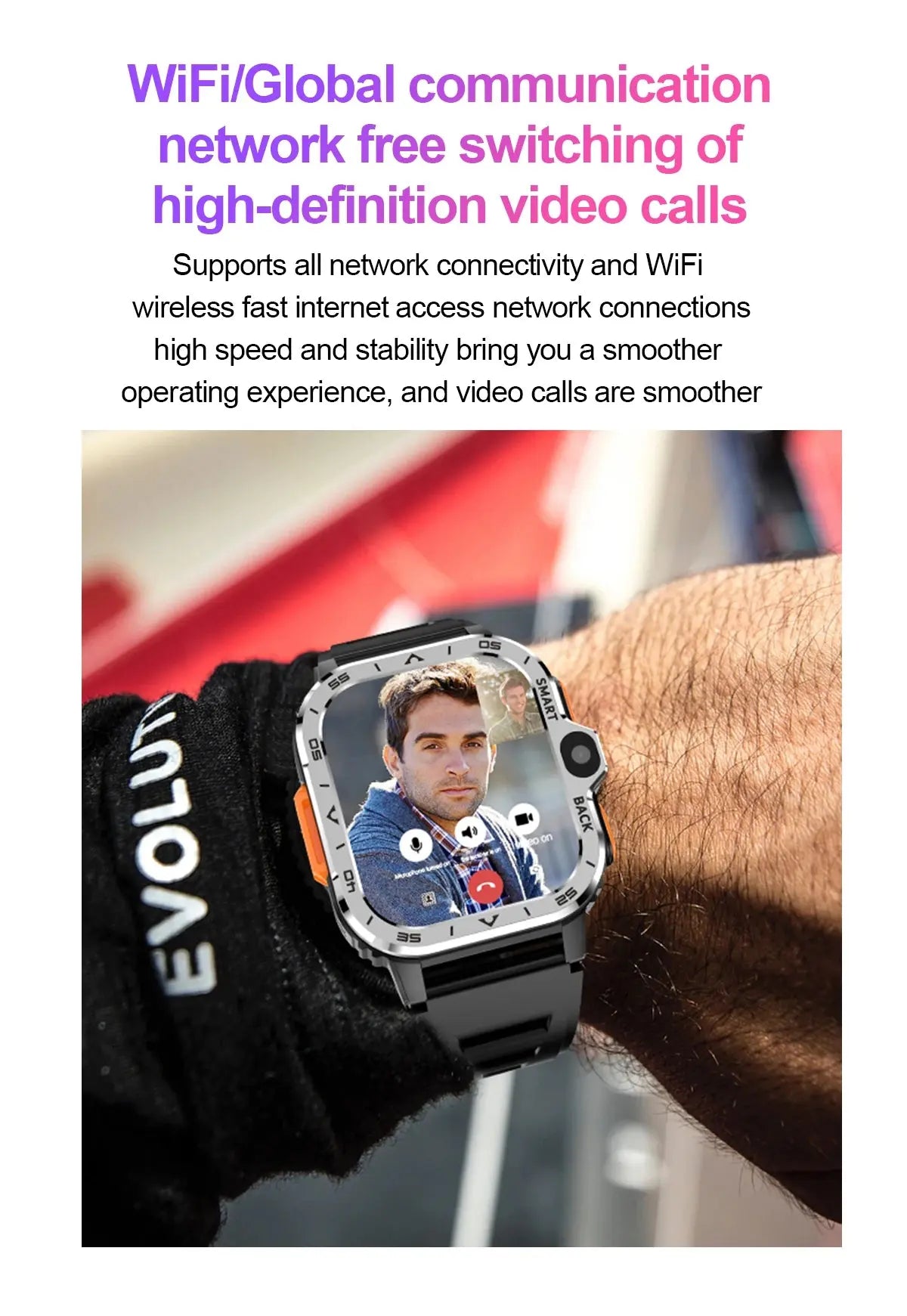 Valdus PGD Android Smart Watch Men GPS 16G/64G ROM Storage HD Dual Camera NFC 2G 4G SIM Card WIFI Wireless Fast Internet Access - Tech Triumph Shop