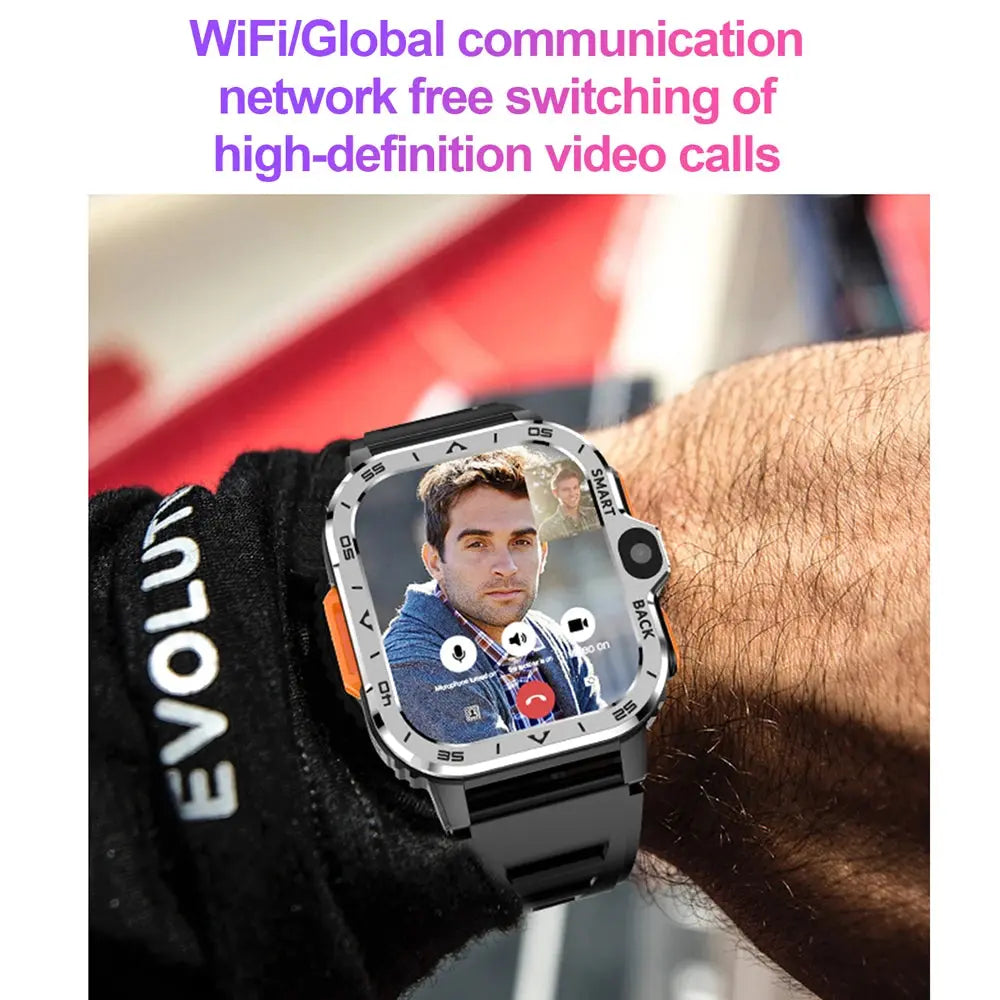 Valdus PGD Android Smart Watch Men GPS 16G/64G ROM Storage HD Dual Camera NFC 2G 4G SIM Card WIFI Wireless Fast Internet Access - Tech Triumph Shop