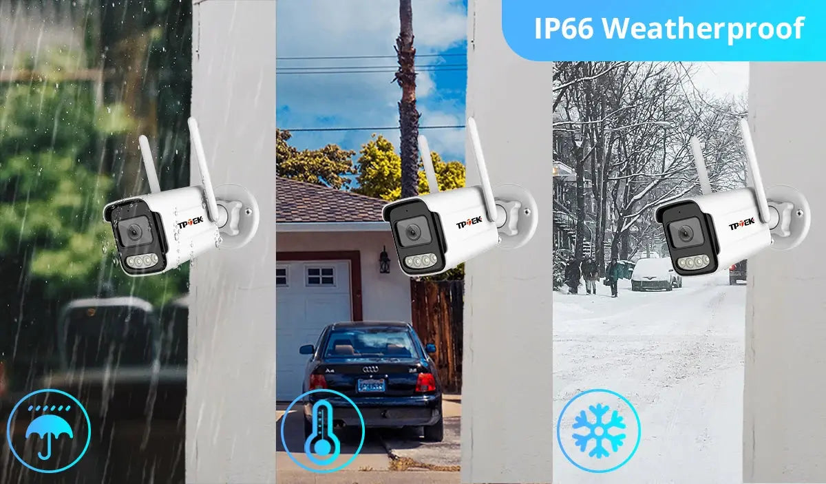 8MP 4K IP Camera Wifi Wireless 5MP AI Human Detect iCSee CCTV Bullet Outdoor Surveillance Security Protection Video Camera Cam Tech Triumph Shop