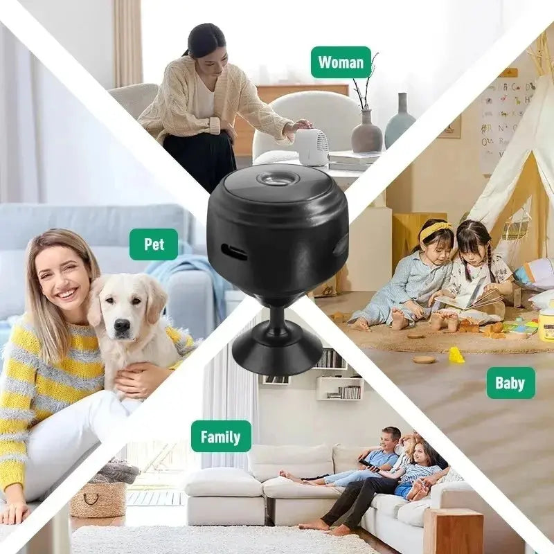 A9 WiFi Mini Camera Wireless Video Recorder Security Protection Camera Smart Home Monitoring Camera For Infants And Pets Tech Triumph Shop