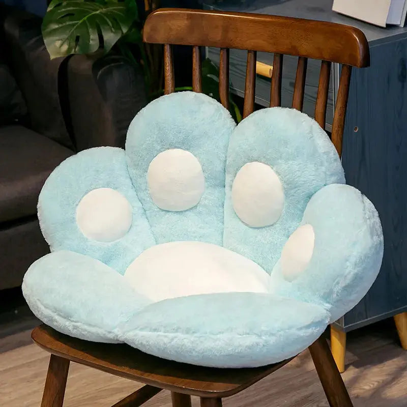 Cat Paw Chair Cushion Lovely Cat Paw CushionCat Paw Shape Chair Cushion Cozy Seat Pad Floor Cushion Seat Pillow Tech Triumph Shop