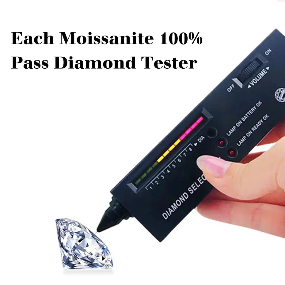 100% Real 14k Gold Ring Wedding Band Moissanite Diamond Promise K Gold Gifts For Women High Quality Luxury Engagement Jewelry Tech Triumph Shop