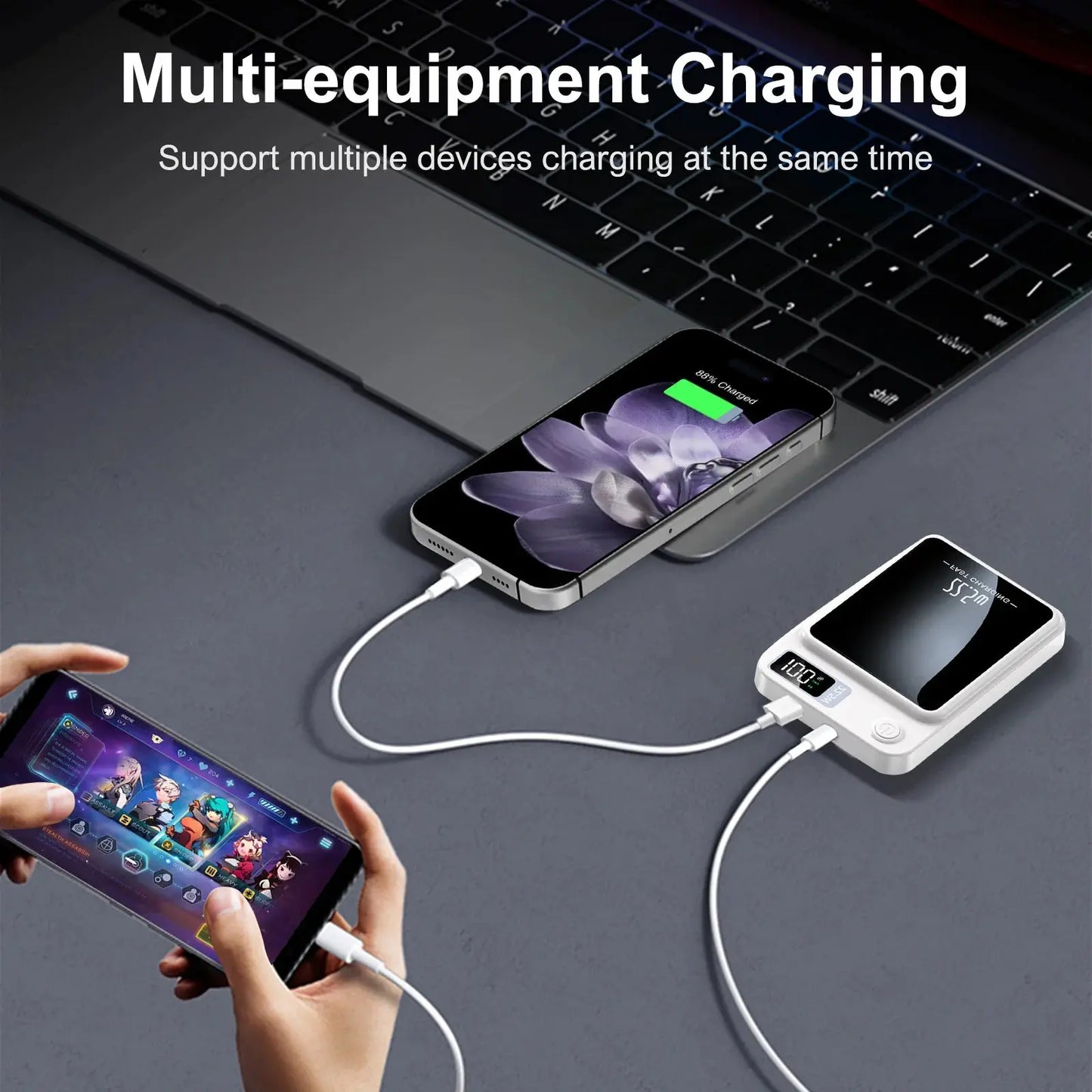 10000mAh Power Bank Magnetic Wireless Charger PD 22.5W Fast Charging for iPhone 15/14/13/12/Pro Max/Pro/Plus/Mini/ AirPods 3/2 Tech Triumph Shop