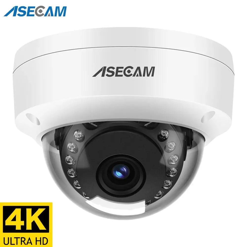 8MP 4K POE IP Camera IK10 Explosion-proof Outdoor H.265 Onvif Metal Dome CCTV Security Protection 4MP Video Surveillance Tech Triumph Shop