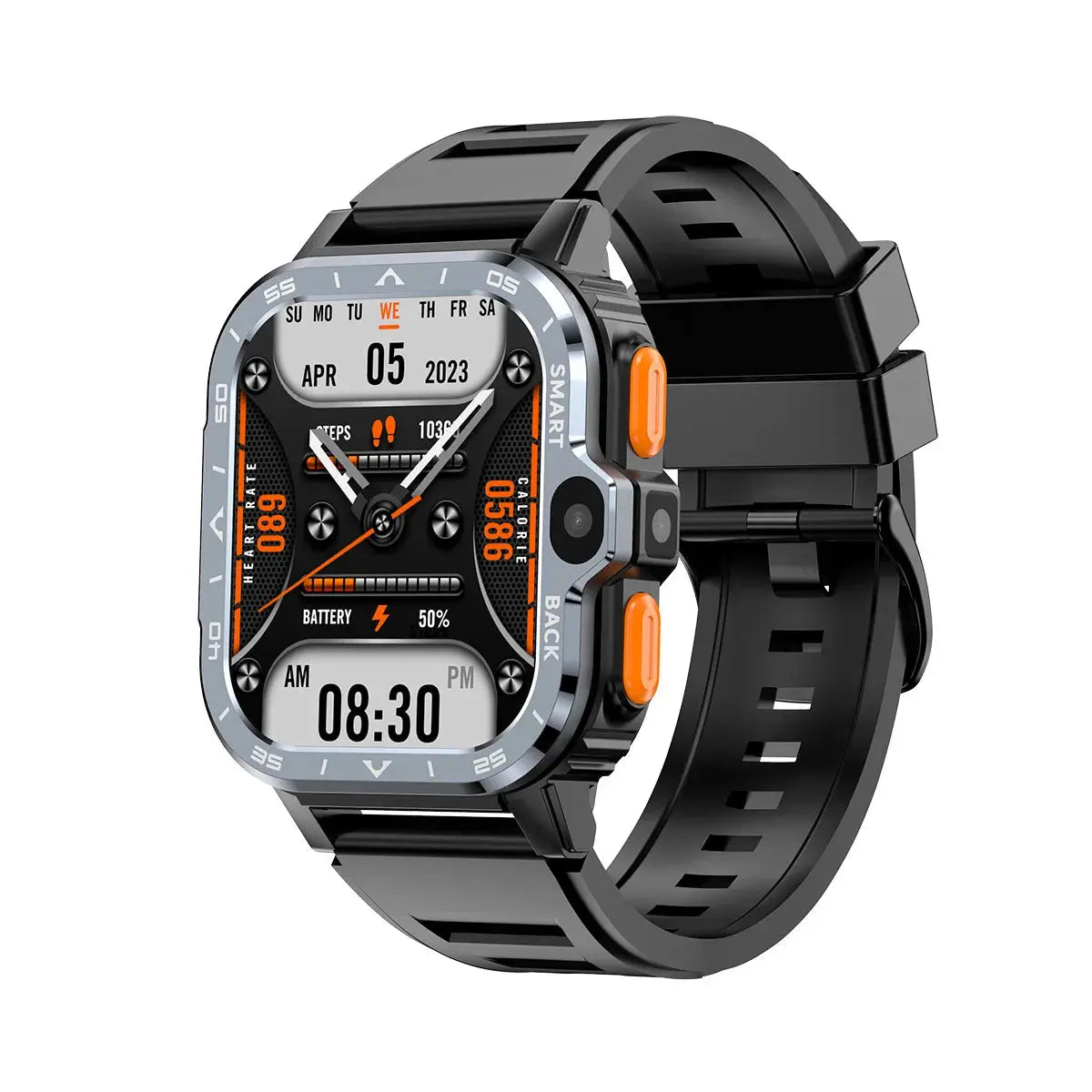 Valdus PGD Android Smart Watch Men GPS 16G/64G ROM Storage HD Dual Camera NFC 2G 4G SIM Card WIFI Wireless Fast Internet Access - Tech Triumph Shop