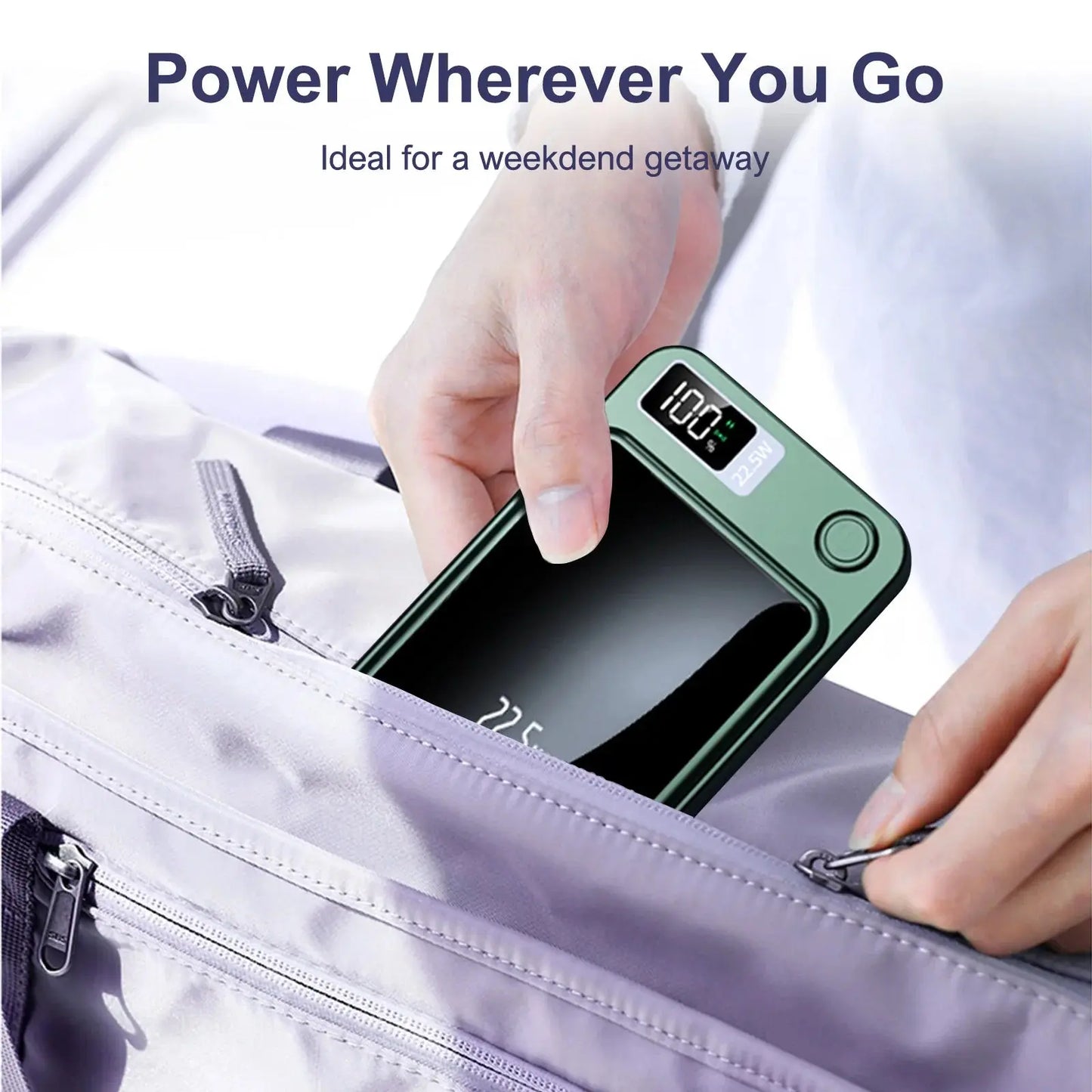10000mAh Power Bank Magnetic Wireless Charger PD 22.5W Fast Charging for iPhone 15/14/13/12/Pro Max/Pro/Plus/Mini/ AirPods 3/2 Tech Triumph Shop