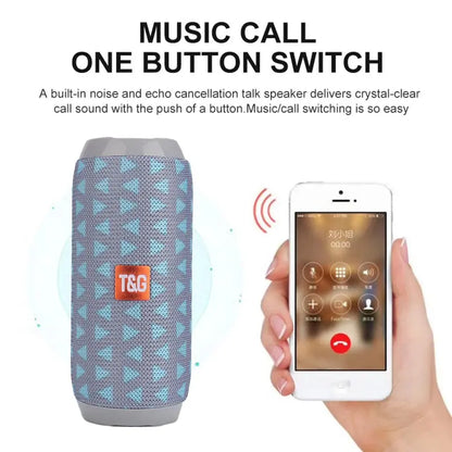 Portable Speaker Wireless  Bluetooth-compatible Subwoofer Outdoor Waterproof Loudspeaker Stereo Surround Support FM RadioTF - Tech Triumph Shop