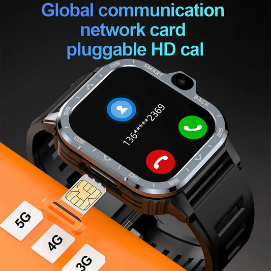 Valdus PGD Android Smart Watch Men GPS 16G/64G ROM Storage HD Dual Camera NFC 2G 4G SIM Card WIFI Wireless Fast Internet Access - Tech Triumph Shop
