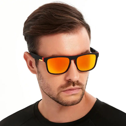 Fashion Vintage Square Sunglasses Men Women Fishing Driving Man Luxury Brand Designer Sun Glasses Anti-Glare Retro Eyewear UV400 Tech Triumph Shop