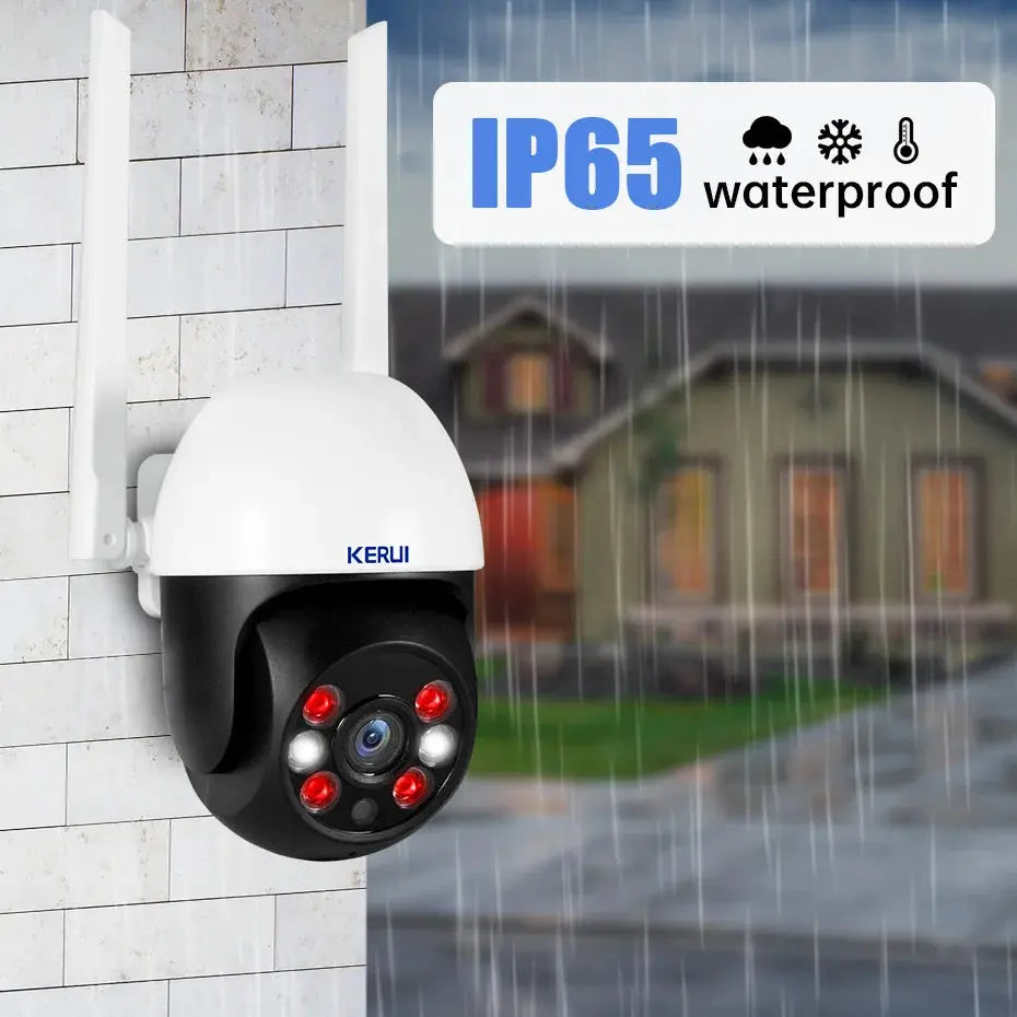 KERUI 5MP 8MP 4K PTZ WiFi IP Wireless Camera Tuya Smart Outdoor Home Security Dual Lens 10MP 5K Camera CCTV Video Surveillance Tech Triumph Shop