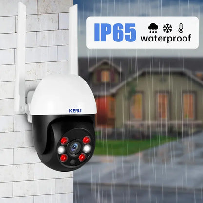 KERUI 5MP 8MP 4K PTZ WiFi IP Wireless Camera Tuya Smart Outdoor Home Security Dual Lens 10MP 5K Camera CCTV Video Surveillance Tech Triumph Shop