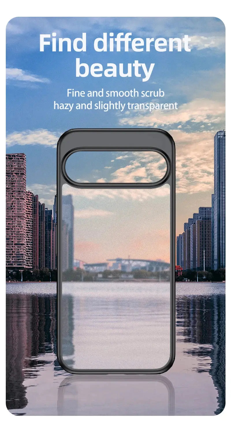 For Google Pixel 9 Pro XL 8 7 Pro 8a 7a Magsafe Case Matte White & Clear Wireless Charging Shockproof Magnetic Armor Cover Tech Triumph Shop