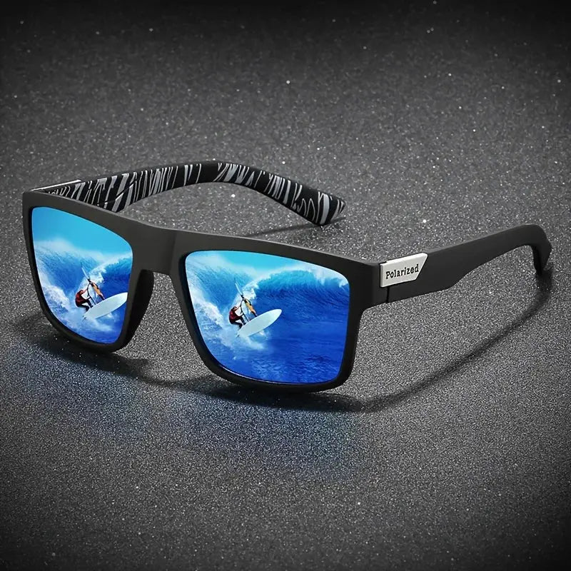 Fashion Vintage Square Polarized Sunglasses Men Women Driving Fishing Luxury Brand Designer Sun Glasses Driver's Eyewear UV400 Tech Triumph Shop