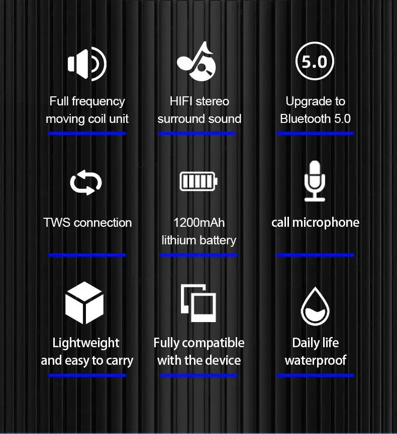 Original Lenovo K3 Pro Bluetooth V5.0 Speaker Big Audio With Deep Bass Sound Outdoor Soundbox Music Portable Camping Loudspeaker - Tech Triumph Shop