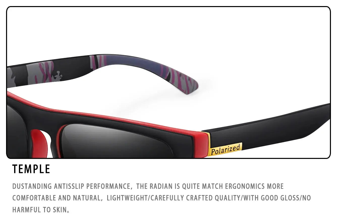 Retro Style Square Frame Polarized Cycling Sunglasses Men Night Vision Car Driving Sunglass Dirt Bike Motorcycle Glasses UV400 Tech Triumph Shop