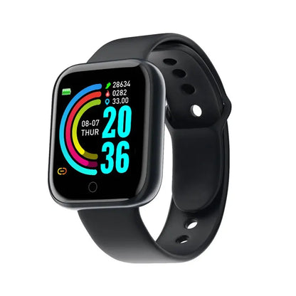 Multifunctional Smart Watch Men Women Bluetooth Connected Phone Music Fitness Sports Bracelet Sleep Monitor Y68 Smartwatch D20 - Tech Triumph Shop