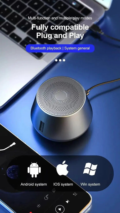 Original Lenovo K3 Pro Bluetooth V5.0 Speaker Big Audio With Deep Bass Sound Outdoor Soundbox Music Portable Camping Loudspeaker - Tech Triumph Shop