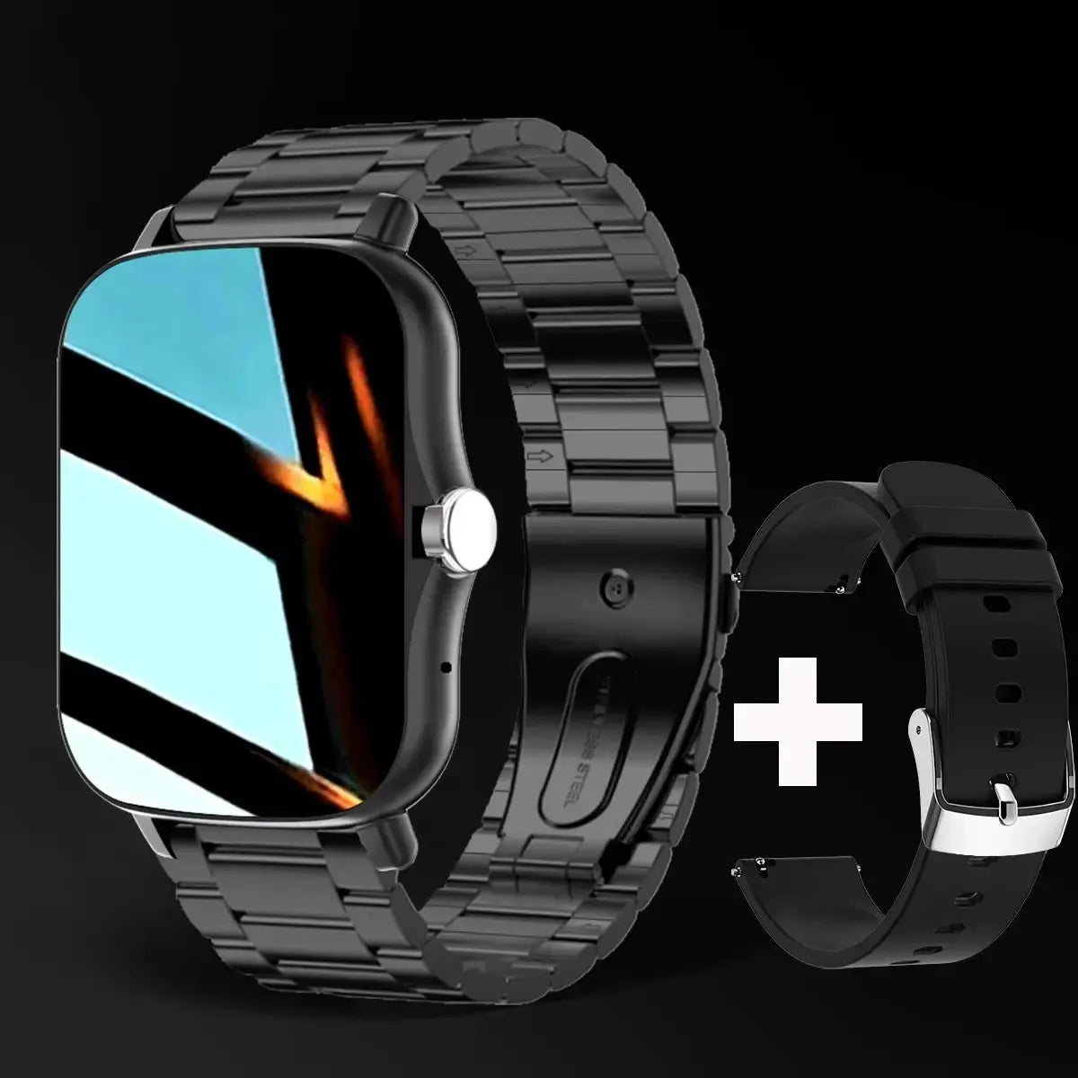 LAXASFIT 2025 New Smart Watch Bluetooth Talk Full Touch Screen Heart Rate Monitor Sports Fitness Smart Watch Men Women Gift - Tech Triumph Shop