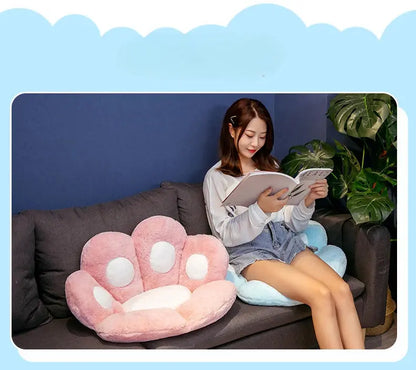 Cat Paw Chair Cushion Lovely Cat Paw CushionCat Paw Shape Chair Cushion Cozy Seat Pad Floor Cushion Seat Pillow Tech Triumph Shop