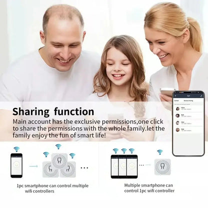 16A MINI Wifi Smart Switch Breaker 2WAY Control Timer Wireless Switches Smart Home Automation Work With Tuya Alexa Google Home Tech Triumph Shop