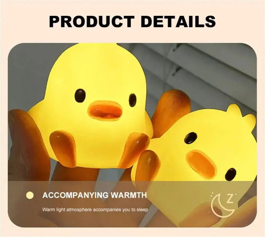 Duck Night Light Bedroom Decoration Cute Cartoon Animal Night Light Christmas Gifts For Kids Room Bedside Sleeping Lamp Tech Triumph Shop