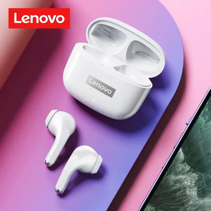 Lenovo LP40 Pro TWS Bluetooth 5.1 Quick Connect Earphones Ergonomic Design Headphones Powerful Transmission Speed Headset Tech Triumph Shop