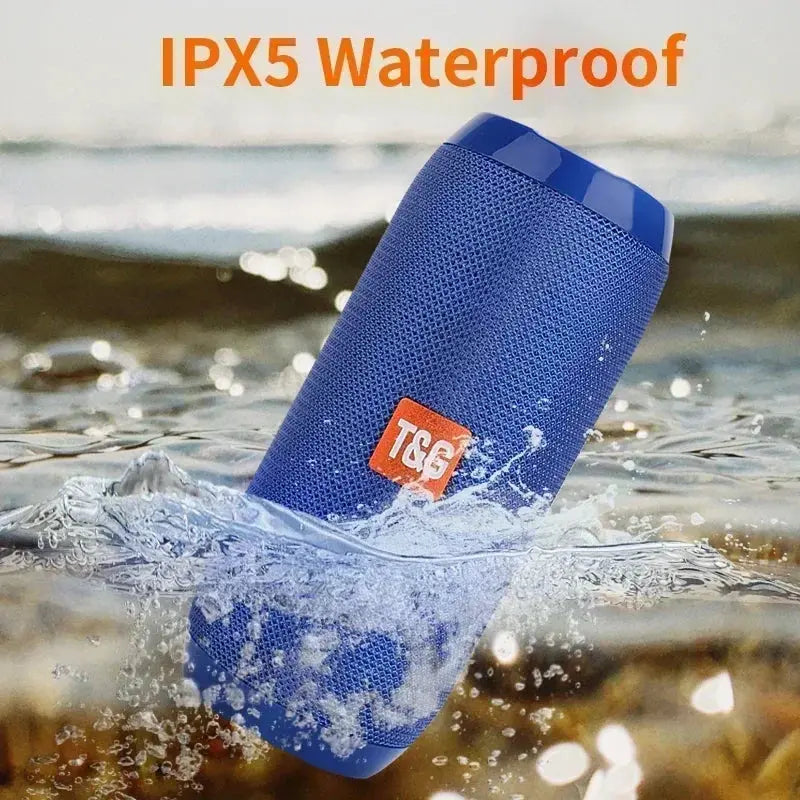 Portable Speaker Wireless  Bluetooth-compatible Subwoofer Outdoor Waterproof Loudspeaker Stereo Surround Support FM RadioTF - Tech Triumph Shop