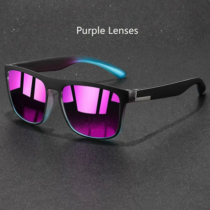 Fashion Vintage Square Sunglasses Men Women Fishing Driving Man Luxury Brand Designer Sun Glasses Anti-Glare Retro Eyewear UV400 Tech Triumph Shop