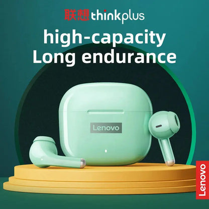 Lenovo LP40 Pro TWS Bluetooth 5.1 Quick Connect Earphones Ergonomic Design Headphones Powerful Transmission Speed Headset Tech Triumph Shop