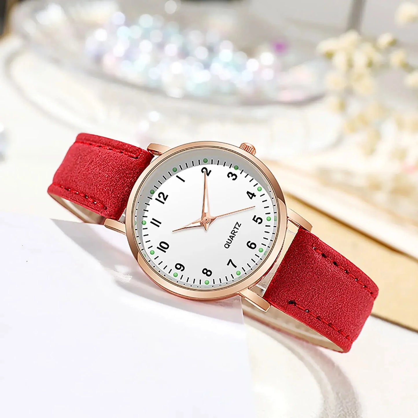 Reloj Mujer Fashion Watch For Women Leather Belt Watches Ladies Luxury Analog Quartz Luminous Wristwatch Clock Relogio Feminino Tech Triumph Shop