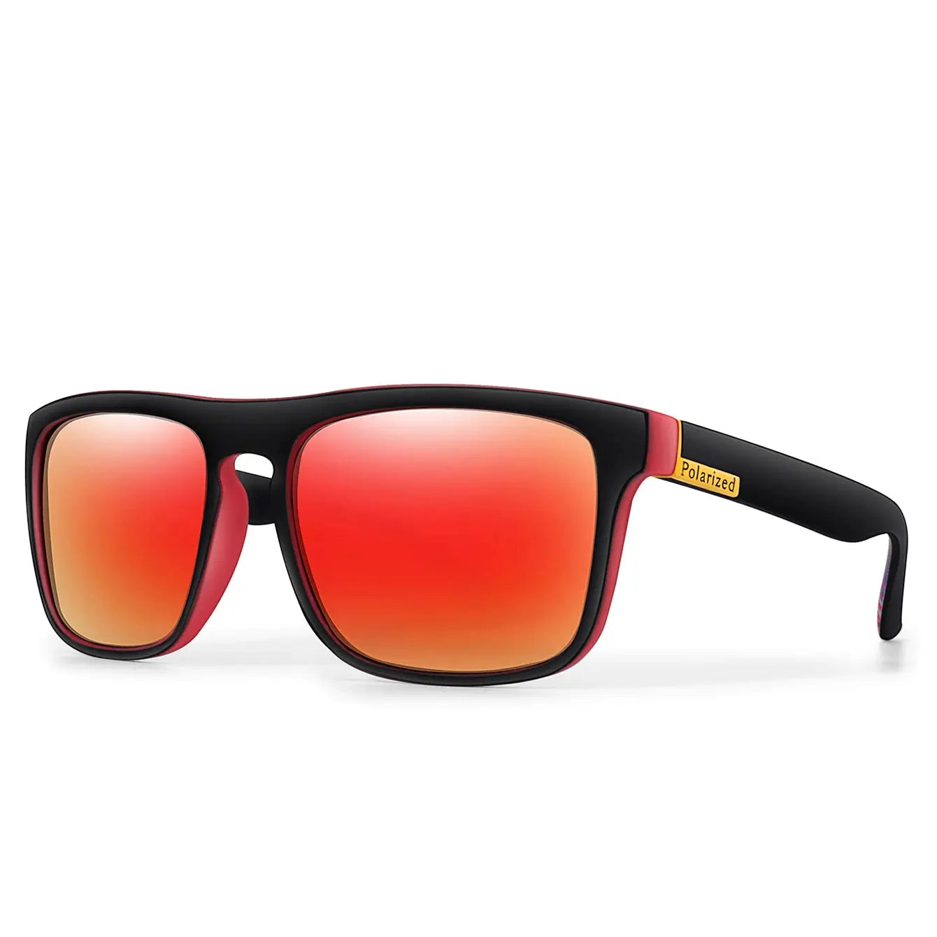 Retro Style Square Frame Polarized Cycling Sunglasses Men Night Vision Car Driving Sunglass Dirt Bike Motorcycle Glasses UV400 Tech Triumph Shop