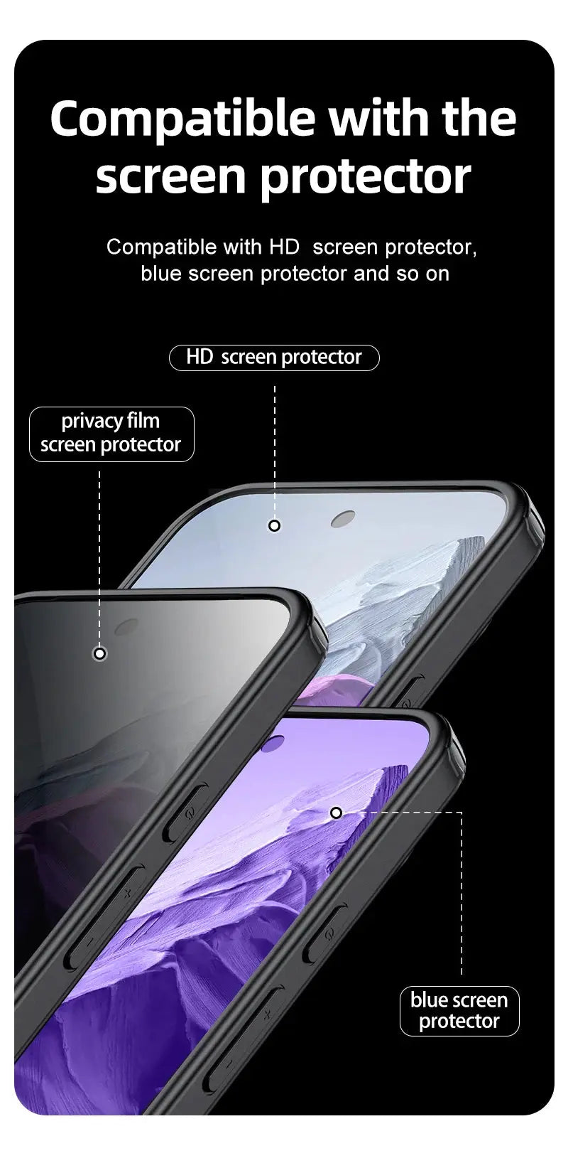 For Google Pixel 9 Pro XL 8 7 Pro 8a 7a Magsafe Case Matte White & Clear Wireless Charging Shockproof Magnetic Armor Cover Tech Triumph Shop