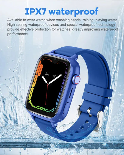 4G Smart Watch Kids GPS WIFI Video Call SOS APP Download Child Smartwatch Camera Monitor Tracker Location Phone Watch - Tech Triumph Shop