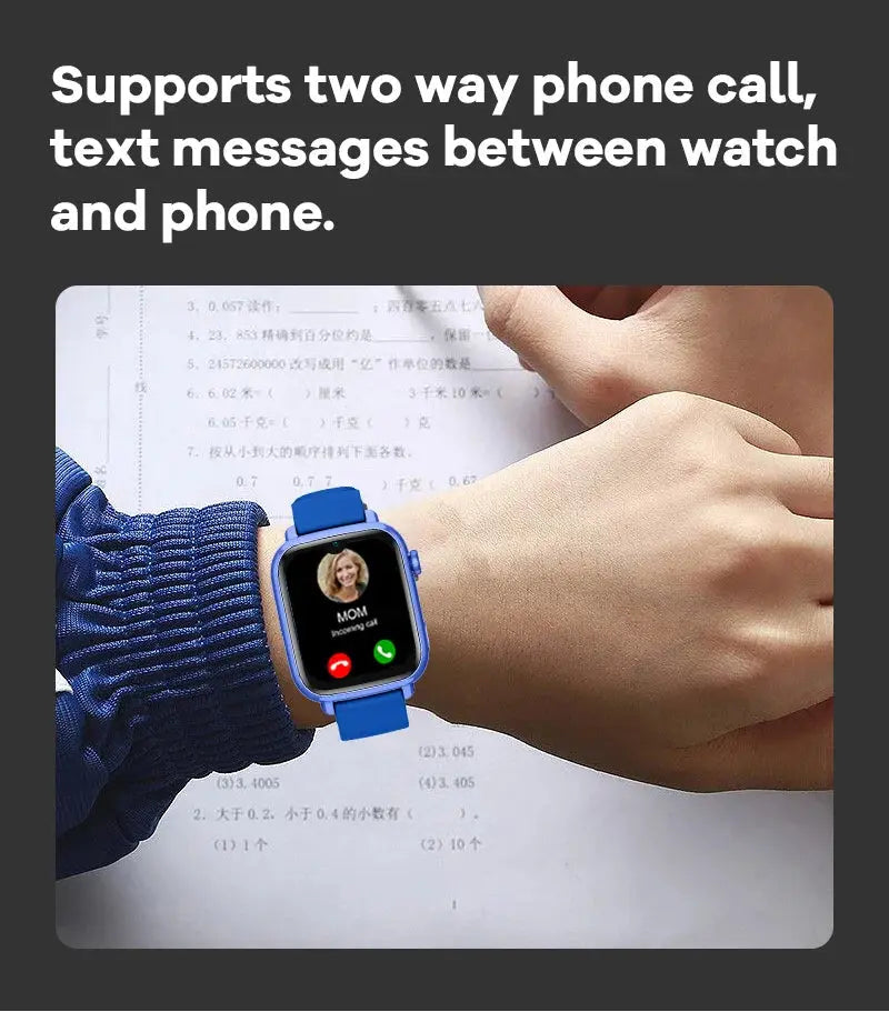 4G Smart Watch Kids GPS WIFI Video Call SOS APP Download Child Smartwatch Camera Monitor Tracker Location Phone Watch - Tech Triumph Shop
