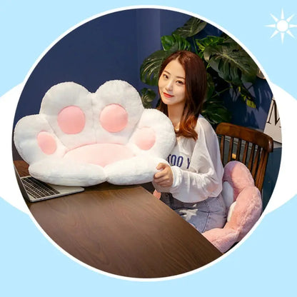 Cat Paw Chair Cushion Lovely Cat Paw CushionCat Paw Shape Chair Cushion Cozy Seat Pad Floor Cushion Seat Pillow Tech Triumph Shop