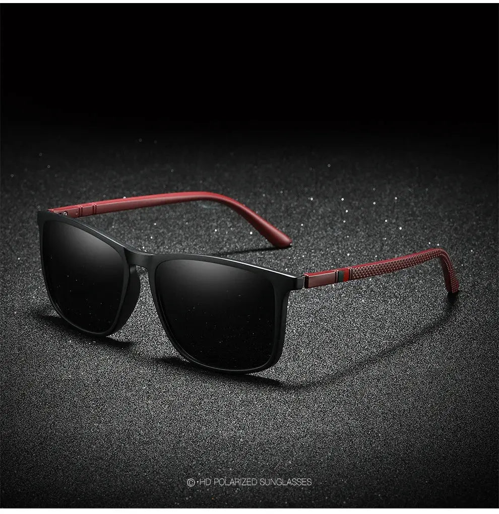 Sports Sunglasses for Men Polarized Comfortable Wear Square Sun Glasses Male Light Weight Eyewear Accessory with Origina UV400 Tech Triumph Shop