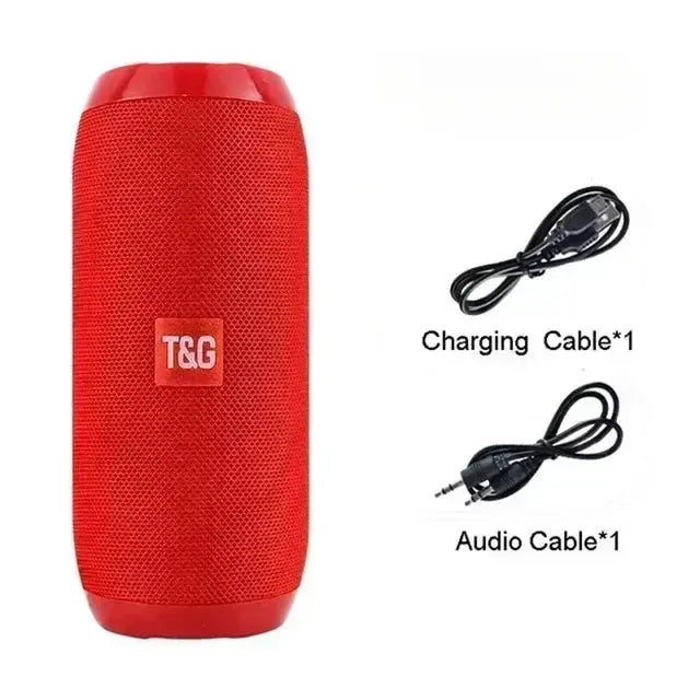 Portable Speaker Wireless  Bluetooth-compatible Subwoofer Outdoor Waterproof Loudspeaker Stereo Surround Support FM RadioTF - Tech Triumph Shop