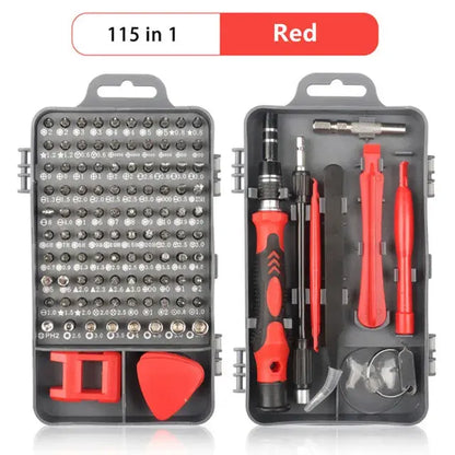 25/115/135/140 in1 Screwdriver Set  Magnetic Torx Phillips Screw Bit Kit  With Electrical Remover Wrench Repair Phone PC Tools Tech Triumph Shop