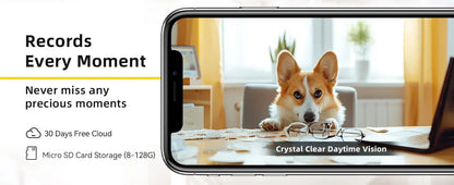 BoyKeep 3MP 5G/2.4GHz WiFi Indoor Home Security IP Smart Baby Monitor Camera Automatic Tracking 24/7 Video Surveillance Camera Tech Triumph Shop