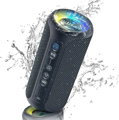 Ortizan Bluetooth Speakers 40W Enhanced Bass Portable Outdoor Wireless Speaker 30Hrs IP7 Waterproof Shower Speaker Bluetooth 5.3 - Tech Triumph Shop