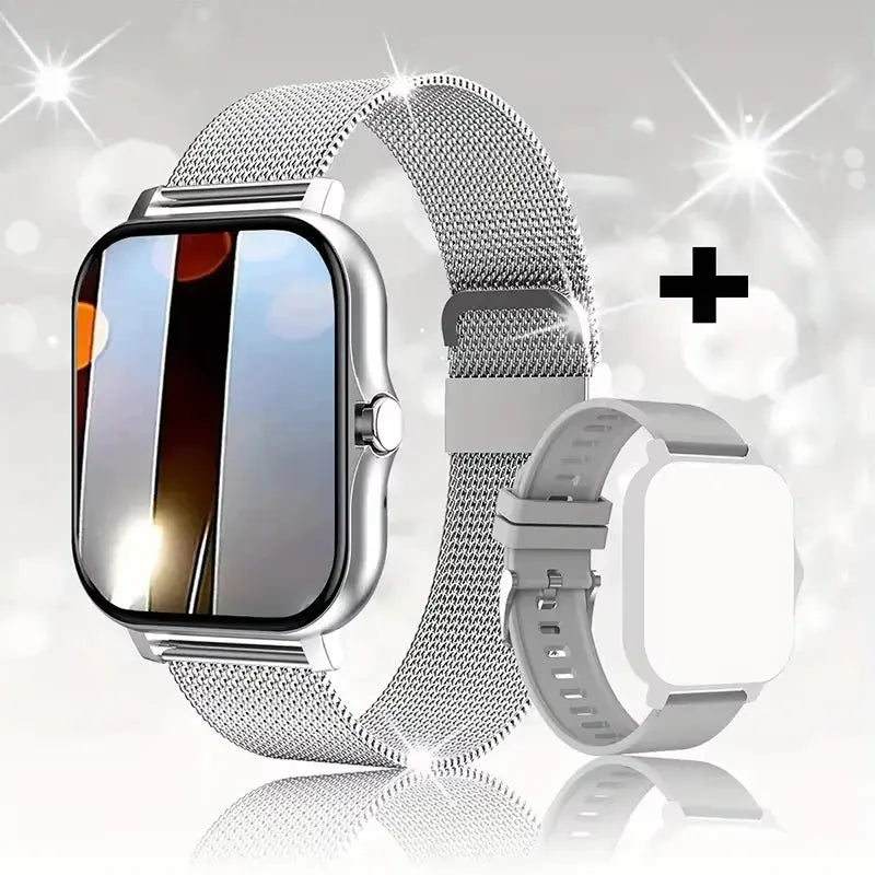 LAXASFIT 2025 New Smart Watch Bluetooth Talk Full Touch Screen Heart Rate Monitor Sports Fitness Smart Watch Men Women Gift - Tech Triumph Shop