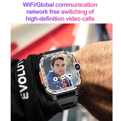 Valdus PGD Android Smart Watch Men GPS 16G/64G ROM Storage HD Dual Camera NFC 2G 4G SIM Card WIFI Wireless Fast Internet Access - Tech Triumph Shop