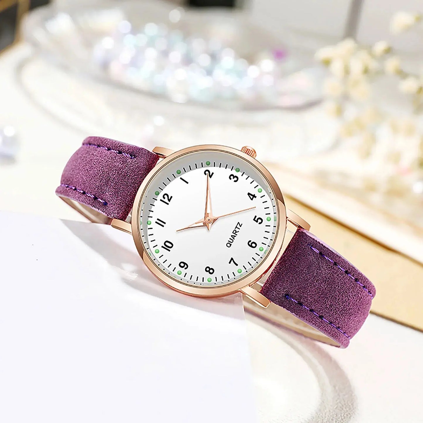 Reloj Mujer Fashion Watch For Women Leather Belt Watches Ladies Luxury Analog Quartz Luminous Wristwatch Clock Relogio Feminino Tech Triumph Shop