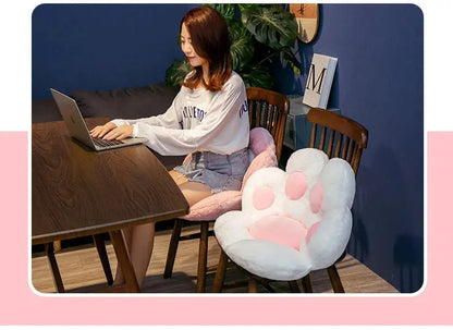 Cat Paw Chair Cushion Lovely Cat Paw CushionCat Paw Shape Chair Cushion Cozy Seat Pad Floor Cushion Seat Pillow Tech Triumph Shop